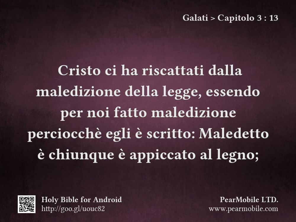 Galati, Capitolo 3:13